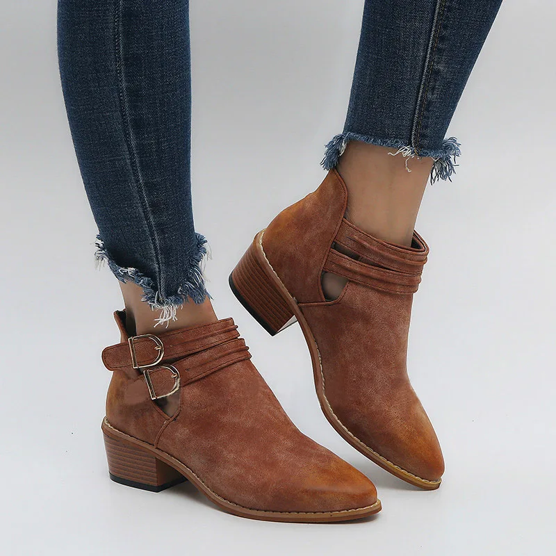 Tangnest Vintage Women Ankle Boots Autumn Pointed Toe Low Heels Oxfords Casual Platform Brogue Shoes Plus Size 35-43 XWX7041
Tangnest Vintage Women Ankle Boots Autumn Pointed Toe Low Heels Oxfords Casual Platform Brogue Shoes Plus Size 35-43 XWX7041