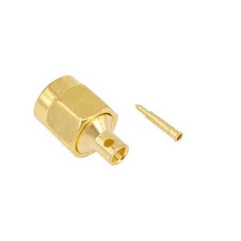 100 Pieces SMA Male Plug RF Coax Connector Solder Cable RG405 Straight Goldplated
100 Pieces SMA Male Plug RF Coax Connector Solder Cable RG405 Straight Goldplated