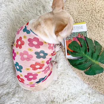Dog Clothes for Small Dogs Summer Tshirt for French Bulldog Floral Tee for Yorkshire Pug Pet Clothing Cool Puppy Apparel Sweater
Dog Clothes for Small Dogs Summer Tshirt for French Bulldog Floral Tee for Yorkshire Pug Pet Clothing Cool Puppy Apparel Sweater