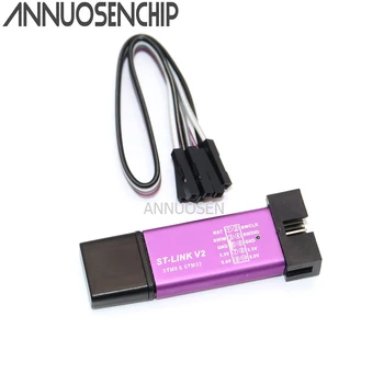 ST LINK Stlink ST-Link V2 Mini STM8 STM32 Simulator Download Programmer Programming With Cover DuPont Cable
ST LINK Stlink ST-Link V2 Mini STM8 STM32 Simulator Download Programmer Programming With Cover DuPont Cable