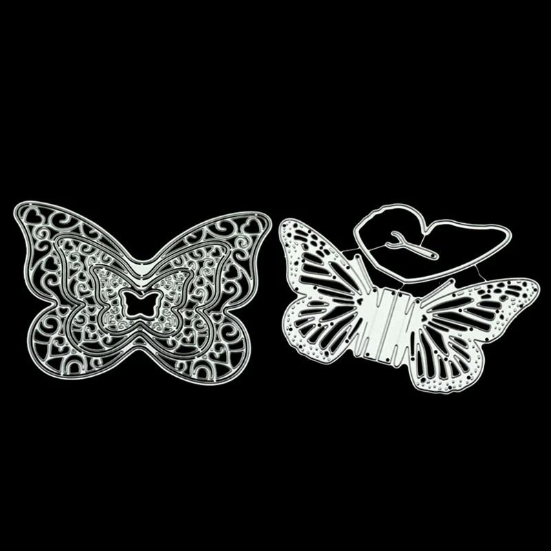 2pcs butterfly Metal Cutting Dies Stencils for DIY Scrapbooking Album Paper Cards Decorative Crafts Embossing Die Cuts
2pcs butterfly Metal Cutting Dies Stencils for DIY Scrapbooking Album Paper Cards Decorative Crafts Embossing Die Cuts
