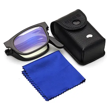 Reading Glasses 100/150/200/250/300/350/400 Degree Portable Glasses Magnifiers Collapsible Ultralight Presbyopic Glasses
Reading Glasses 100/150/200/250/300/350/400 Degree Portable Glasses Magnifiers Collapsible Ultralight Presbyopic Glasses