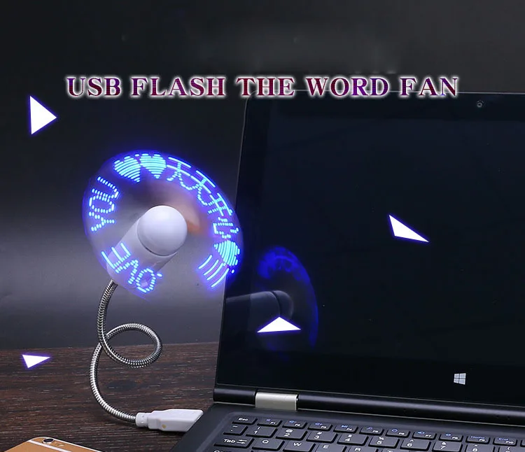USB Power DIY Programmable Flash 3 Colors Message LED Night Lights Mini Fan Summer Cooler USB Gadgets High Quality
USB Power DIY Programmable Flash 3 Colors Message LED Night Lights Mini Fan Summer Cooler USB Gadgets High Quality