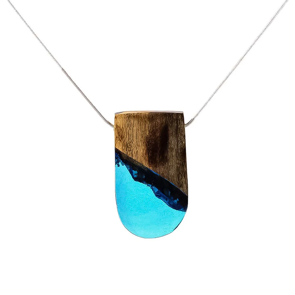Necklaces Women statement necklace necklaces & pendants Handmade Jewelry Trapezoid Resin & Wooden pendant colar chokers
Necklaces Women statement necklace necklaces & pendants Handmade Jewelry Trapezoid Resin & Wooden pendant colar chokers