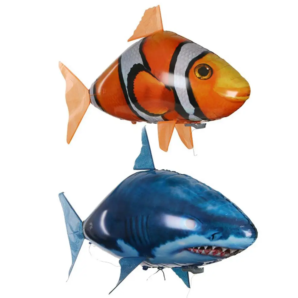 Children's Remote Control Toy Aerial Flying Fish Shark Clown Fish Remote Infrared Sensor Remote Control Toy For Children's Gift
Children's Remote Control Toy Aerial Flying Fish Shark Clown Fish Remote Infrared Sensor Remote Control Toy For Children's Gift