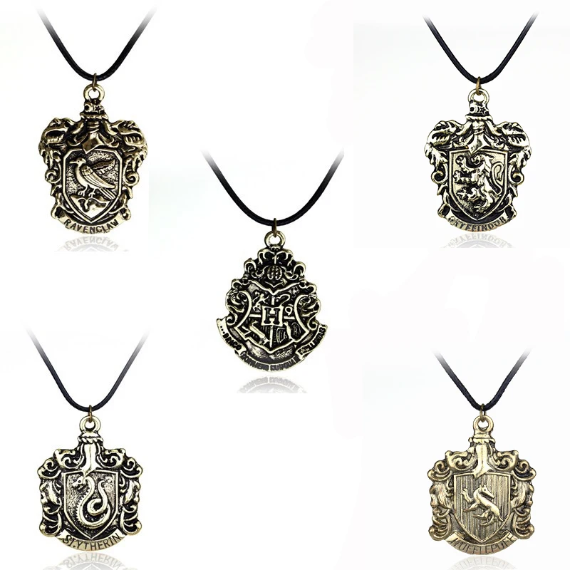 HP Hogwarts School Necklace For Women Men Gryffindor Hufflepuff Ravenclaw Slytherin Necklace Pendant Jewelry
HP Hogwarts School Necklace For Women Men Gryffindor Hufflepuff Ravenclaw Slytherin Necklace Pendant Jewelry