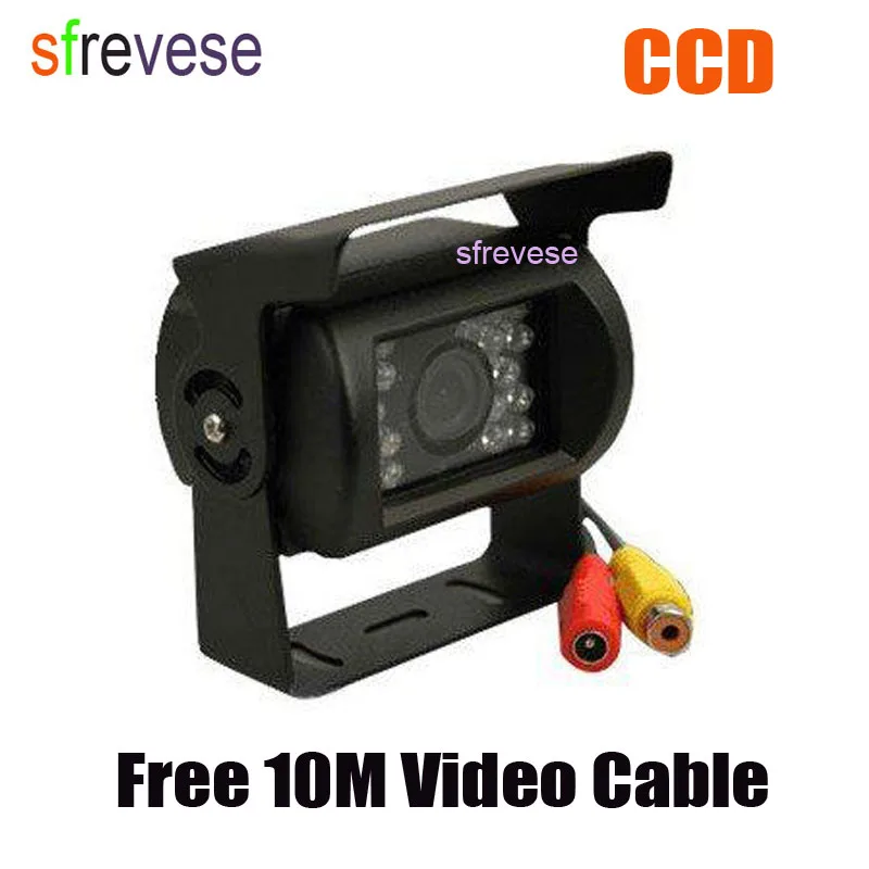 Парковочная камера заднего вида SHARP CCD водонепроницаемая светодиодная ИК-камера