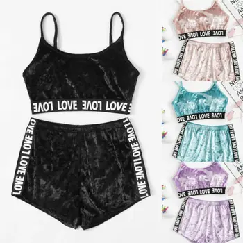 2019 Women Sexy Lingerie Sleepwear Velvet Babydoll Printed Nightwear Pajamas Set
2019 Women Sexy Lingerie Sleepwear Velvet Babydoll Printed Nightwear Pajamas Set