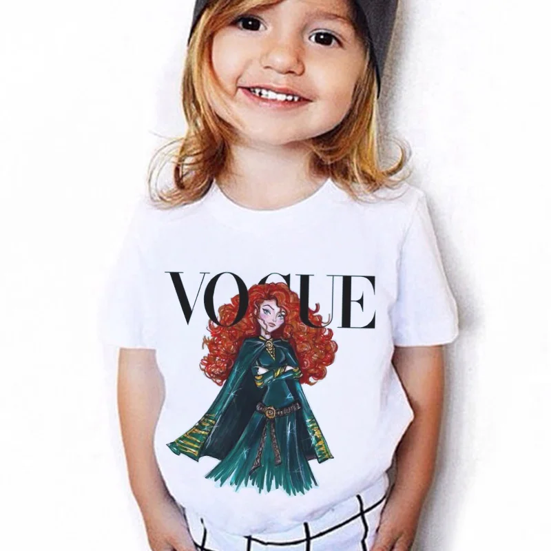 VOGUE Summer Princess Print T Shirt Kids Funny Kawaii Cartoon Girls Tops Harajuku White O-Neck Short Sleeves Boys T Shirt Tumblr
VOGUE Summer Princess Print T Shirt Kids Funny Kawaii Cartoon Girls Tops Harajuku White O-Neck Short Sleeves Boys T Shirt Tumblr