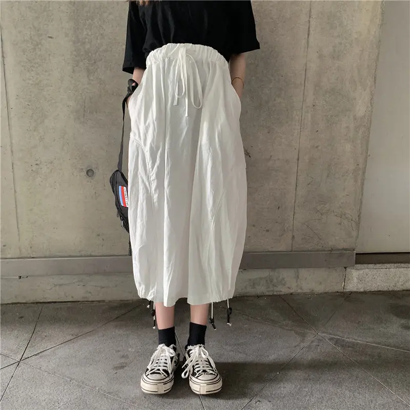 Alien Kitty Elastic Waist Women Summer 2019 Stylish Drawstring Fresh Chic Simple Loose High Waist Fresh Long Skirt 4 Colors
Alien Kitty Elastic Waist Women Summer 2019 Stylish Drawstring Fresh Chic Simple Loose High Waist Fresh Long Skirt 4 Colors