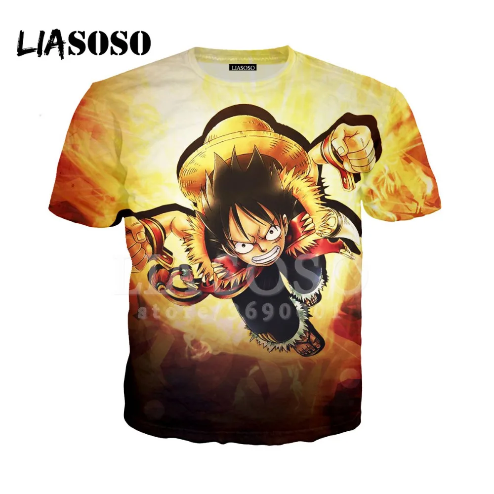 LIASOSO 3D New Print Woman Men Anime One Piece Luffy Nico Robin Nami Sanji Brook Tshirt T-shirt Pullover Cool Short Sleeve X0929
LIASOSO 3D New Print Woman Men Anime One Piece Luffy Nico Robin Nami Sanji Brook Tshirt T-shirt Pullover Cool Short Sleeve X0929
