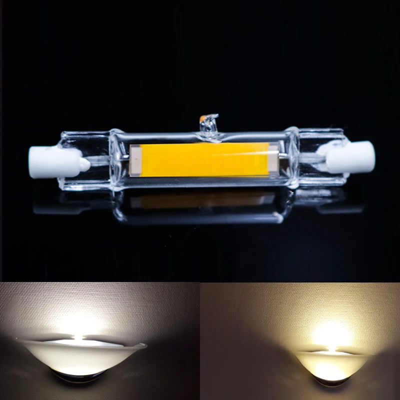 Glass Tube COB R7S LED Lamp 15W 30W 78mm 118mm r7s 78 r7s 118 LED R7S Light Bulb AC 220V Replace Halogen Light spot light
Glass Tube COB R7S LED Lamp 15W 30W 78mm 118mm r7s 78 r7s 118 LED R7S Light Bulb AC 220V Replace Halogen Light spot light