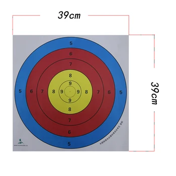 30 pcs 39*39 cm New target face paper shooting practise archery bow arrow outdoor sport hunt shoot
30 pcs 39*39 cm New target face paper shooting practise archery bow arrow outdoor sport hunt shoot