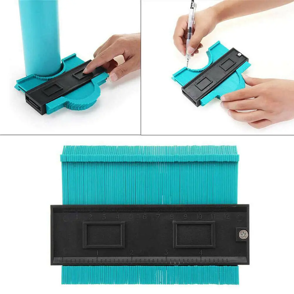 Gauge Contour Profile Copy Gauge Duplicator Standard Wood Marking Tool Tiling Laminate Tiles General Tools 0-120mm Range
Gauge Contour Profile Copy Gauge Duplicator Standard Wood Marking Tool Tiling Laminate Tiles General Tools 0-120mm Range