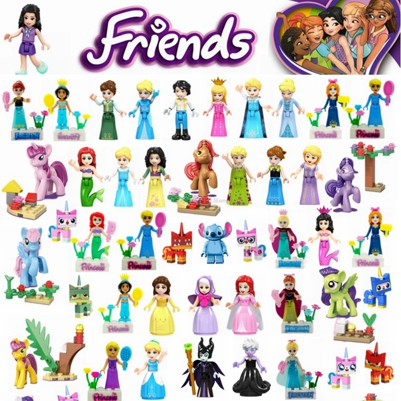 Friends Donald Duck Mickey Mouse Movie Princess Mermaid Anna Belle Compatible Figures Building Blocks Kids Toys Legoingly Friend
Friends Donald Duck Mickey Mouse Movie Princess Mermaid Anna Belle Compatible Figures Building Blocks Kids Toys Legoingly Friend
