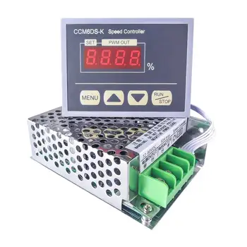 12-80V PWM 30A DC Motor Speed Controller Governor With Digital Display Panel Button Switch, Variable Stepless HHO Driver Module
12-80V PWM 30A DC Motor Speed Controller Governor With Digital Display Panel Button Switch, Variable Stepless HHO Driver Module