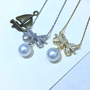 925 Sterling Silver Necklace Component and Findings Jewelry Settings Mountings Parts for Akoya Edison Pearls, Coral, Jade
925 Sterling Silver Necklace Component and Findings Jewelry Settings Mountings Parts for Akoya Edison Pearls, Coral, Jade