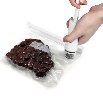 15pcs Reusable Food Vacuum Sealed Sous Vide Bags Kit with Hand Pump Sealing Clips for Long-time Sous Vide Cooking Food Storage
15pcs Reusable Food Vacuum Sealed Sous Vide Bags Kit with Hand Pump Sealing Clips for Long-time Sous Vide Cooking Food Storage