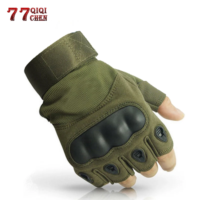 QIQICHEN Tactical Fingerless Gloves Military Army Shooting Paintball Airsoft Bicycle Motorcross Combat Half Finger Gloves
QIQICHEN Tactical Fingerless Gloves Military Army Shooting Paintball Airsoft Bicycle Motorcross Combat Half Finger Gloves
