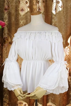 2019 New Spring Summer Sweet Lolita Inside Shirt Retro Chiffon Versatile Top Black White H
2019 New Spring Summer Sweet Lolita Inside Shirt Retro Chiffon Versatile Top Black White H