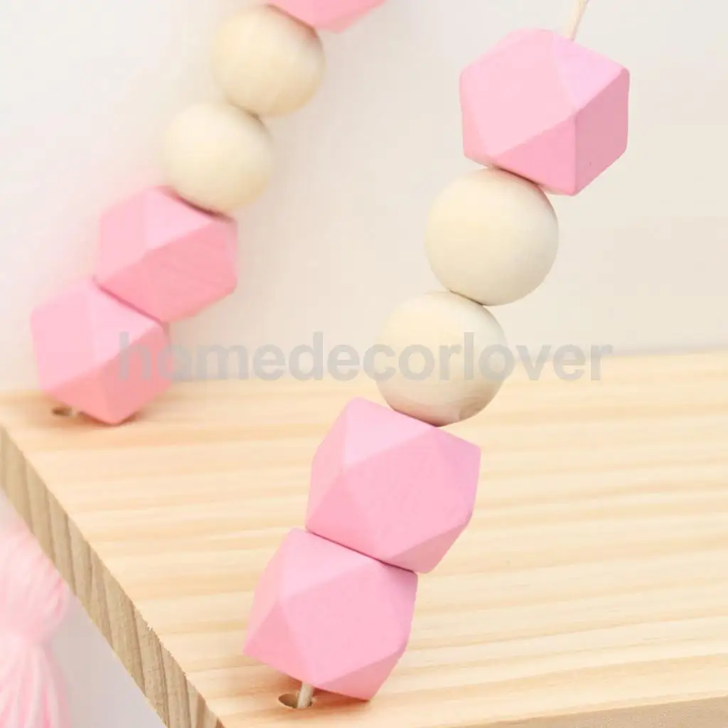 Wall Hanging Wooden Shelves Floating Wall Shelf Home Decor Baby Kids Room Storage Holder Hanger