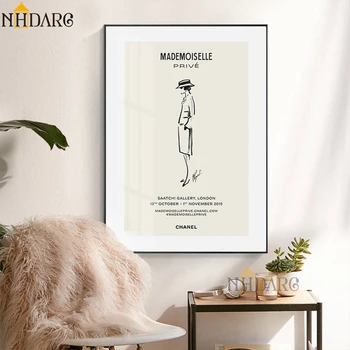Modern Fashion Founder Vogue Mademoiselle Girl Canvas Print Painting Poster Art Wall Pictures for Living Room Home Decoration
Modern Fashion Founder Vogue Mademoiselle Girl Canvas Print Painting Poster Art Wall Pictures for Living Room Home Decoration