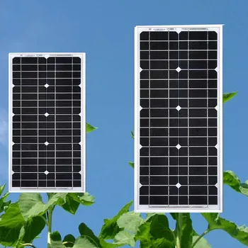 Panel Solar 12v 20w Monocrystalline Solar Car Battery Charger Car Camp Caravan Solar Home System Rv Motorhome Phone Charger
Panel Solar 12v 20w Monocrystalline Solar Car Battery Charger Car Camp Caravan Solar Home System Rv Motorhome Phone Charger
