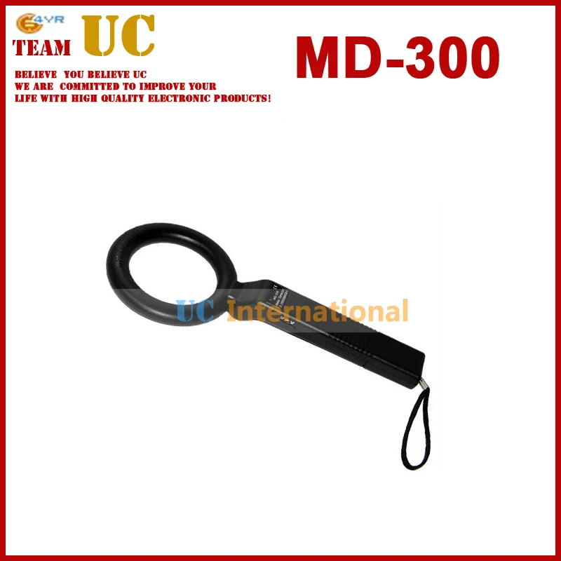

Free Fast Shipping Portable Handheld Round Metal Detector With Sound & Light & Vibration Alarming Security Check MD300