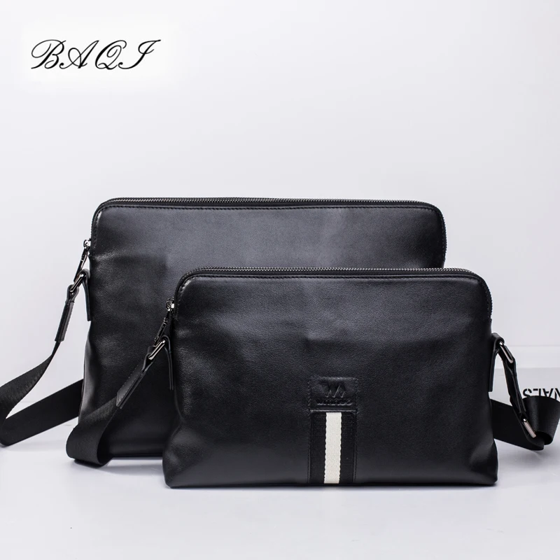 BAQI Brand Men Handbags Genuine Leather Men Shoulder Bag Messenger Bag High Quality Cowhide Leather 2019 Fashion Casual Men Bag
BAQI Brand Men Handbags Genuine Leather Men Shoulder Bag Messenger Bag High Quality Cowhide Leather 2019 Fashion Casual Men Bag