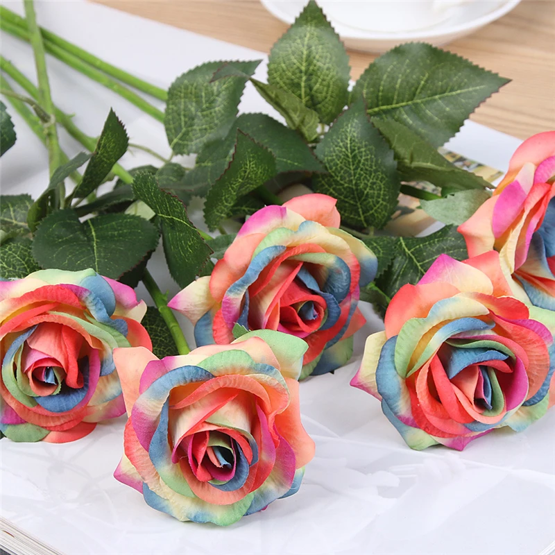 Fresh rose Artificial Flowers Real Touch rose Flowers Home Wedding Party Decor Fake Small Rose Flowers Bouquet
Fresh rose Artificial Flowers Real Touch rose Flowers Home Wedding Party Decor Fake Small Rose Flowers Bouquet