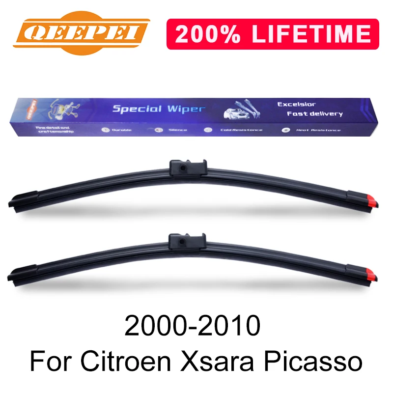 QEEPEI Wiper Blade For Citroen Xsara Picasso 2000-2010 Natural Rubber Windshield Windscreen Wiper Auto Car Accessories
QEEPEI Wiper Blade For Citroen Xsara Picasso 2000-2010 Natural Rubber Windshield Windscreen Wiper Auto Car Accessories