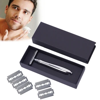 Safety Double Edge Razor For Men Shaving Razor Set Straight Razor Men's Shaving Face Razor Blades Shaving Machine
Safety Double Edge Razor For Men Shaving Razor Set Straight Razor Men's Shaving Face Razor Blades Shaving Machine