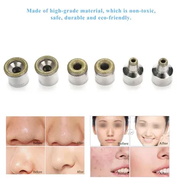 Diamond Microdermabrasion Dermabrasion Black Head Remover 6 Tips Skin Rejuvanation Facial Diamond Peeling Care Tool
Diamond Microdermabrasion Dermabrasion Black Head Remover 6 Tips Skin Rejuvanation Facial Diamond Peeling Care Tool