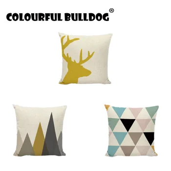Geometric Mosaics Cushion Cover Cartoon Mountains Flamingo Elephant Painted Yellow Deer Lines Office Decor Car Throw Pillow Case
Geometric Mosaics Cushion Cover Cartoon Mountains Flamingo Elephant Painted Yellow Deer Lines Office Decor Car Throw Pillow Case