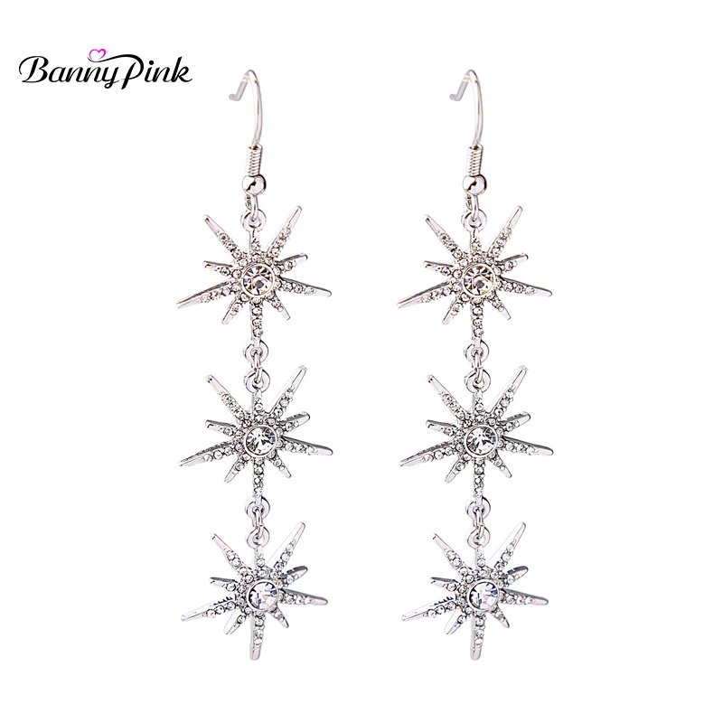 Banny Pink Chunky Alloy Snowflake Pendant Dangle Earrings For Women Shiny Start Statement Drop Earring Fashion Jewelry Pendiente
Banny Pink Chunky Alloy Snowflake Pendant Dangle Earrings For Women Shiny Start Statement Drop Earring Fashion Jewelry Pendiente