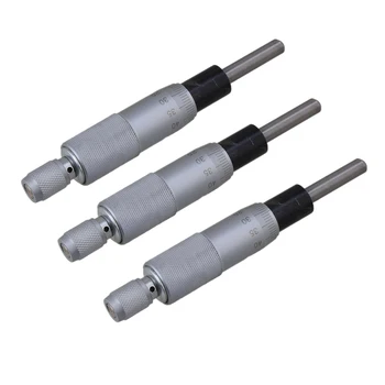 Range 0-25mm Accuracy 0.01mm Round Needle Type Mini Metal Precise Micrometer Head Measu rement Tool Pack of 3
Range 0-25mm Accuracy 0.01mm Round Needle Type Mini Metal Precise Micrometer Head Measu rement Tool Pack of 3