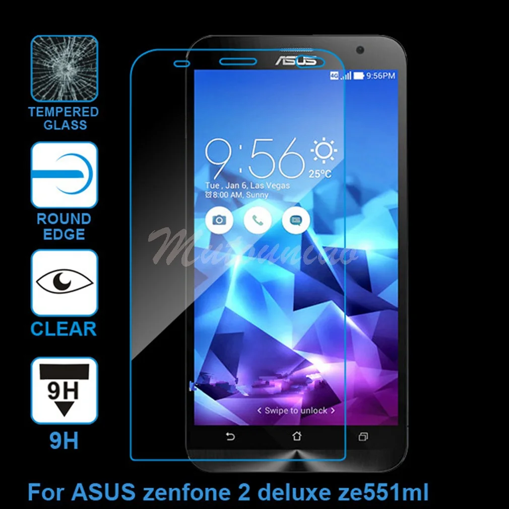 MuTouNiao For Asus Zenfone 2 ZE551ML 5.5 Clear 9H Premium Tempered Glass Screen Protector Anti-scratch Film For Asus ZE551ML
MuTouNiao For Asus Zenfone 2 ZE551ML 5.5 Clear 9H Premium Tempered Glass Screen Protector Anti-scratch Film For Asus ZE551ML