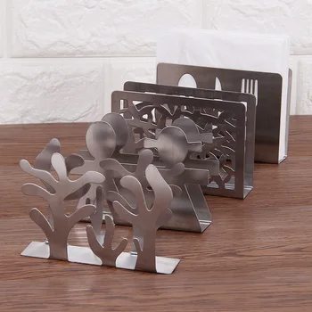 1PCS Stainless steel Tissue holders coral creative home towel holder table tissue box
1PCS Stainless steel Tissue holders coral creative home towel holder table tissue box