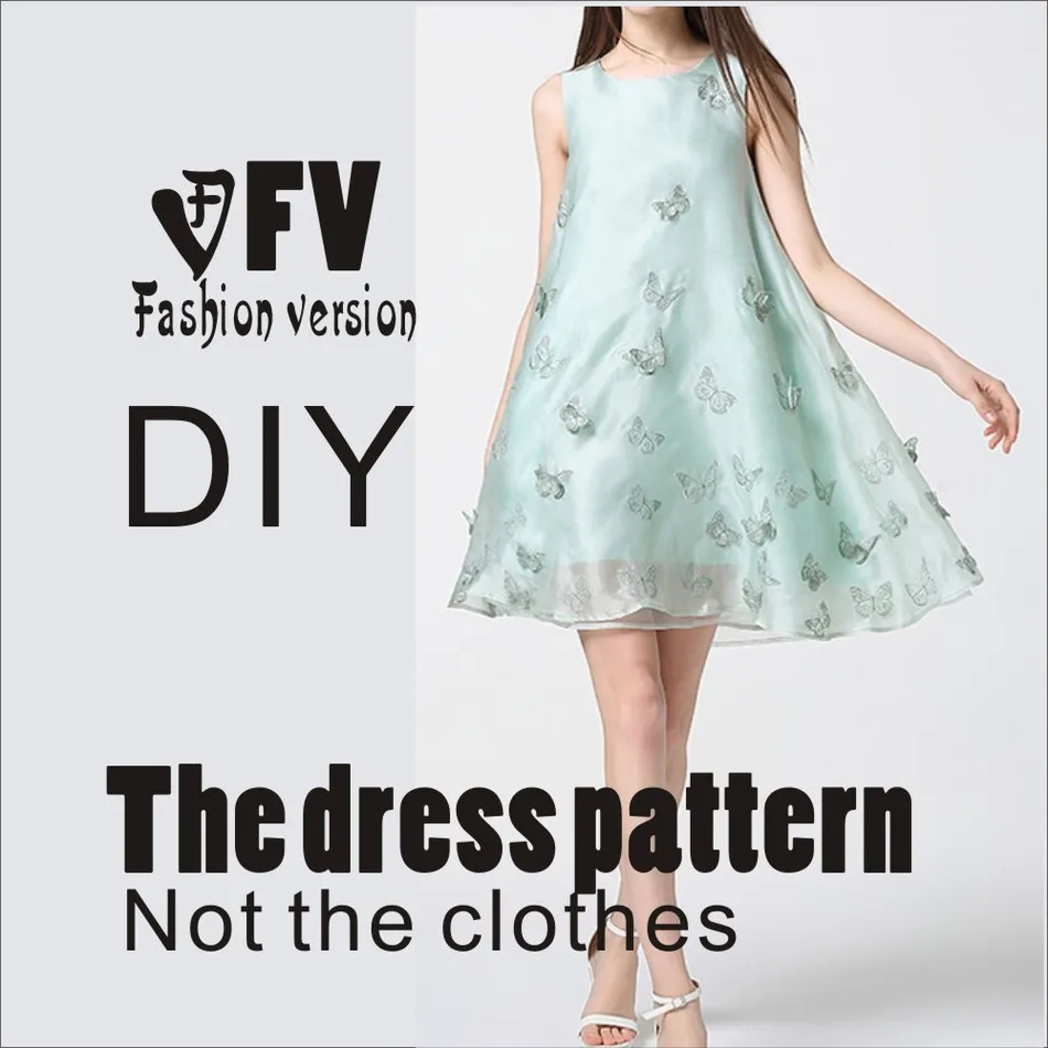 Dresses Sewing Pattern Template Cutting drawing Clothing DIY ((Not selling clothes)) BLQ- 239
Dresses Sewing Pattern Template Cutting drawing Clothing DIY ((Not selling clothes)) BLQ- 239