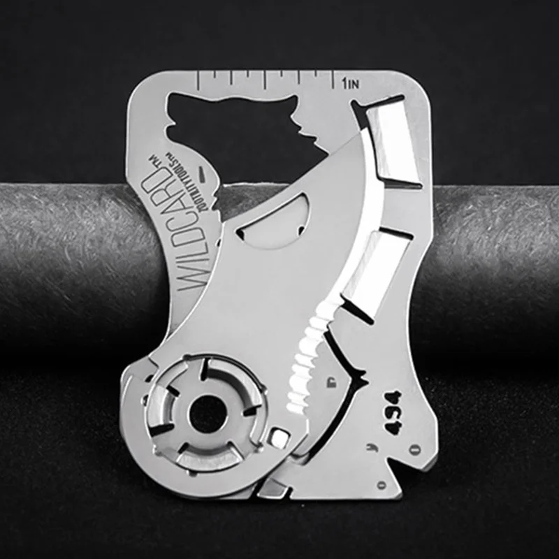 Multifunctional Tools Mini Portable Bottle Opener Screwdriver wallet card knife EDC Stainless Steel Folding Camping Folding Tool
Multifunctional Tools Mini Portable Bottle Opener Screwdriver wallet card knife EDC Stainless Steel Folding Camping Folding Tool