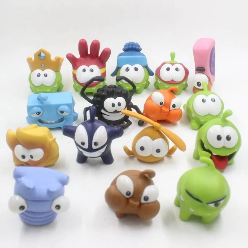 Skyleshine 100pcs/Lot Cut The Rope Frog Games Doll OM NOM Candy Gulping Monster Toy Action Figure Child's Toys Gift S6190
Skyleshine 100pcs/Lot Cut The Rope Frog Games Doll OM NOM Candy Gulping Monster Toy Action Figure Child's Toys Gift S6190