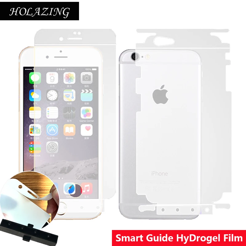Smart Guide Tool Soft AUTO Fixed Hydrogel Film Full Cover Screen Protector for iPhone 6S/6 4.7" Optional Front & Back
Smart Guide Tool Soft AUTO Fixed Hydrogel Film Full Cover Screen Protector for iPhone 6S/6 4.7" Optional Front & Back