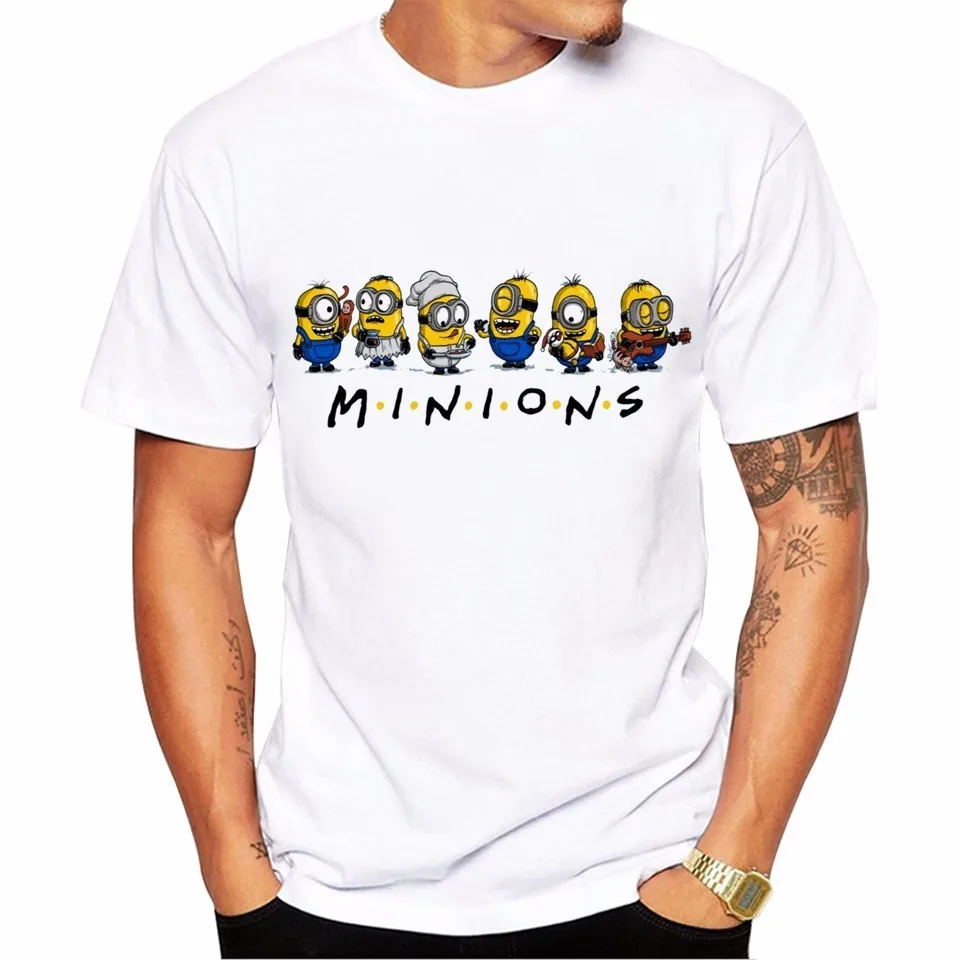 2017 New Arrivals Men's Cute Friends Printed T-Shirt Male Cool Tops Casual O-neck Soft Tee
2017 New Arrivals Men's Cute Friends Printed T-Shirt Male Cool Tops Casual O-neck Soft Tee