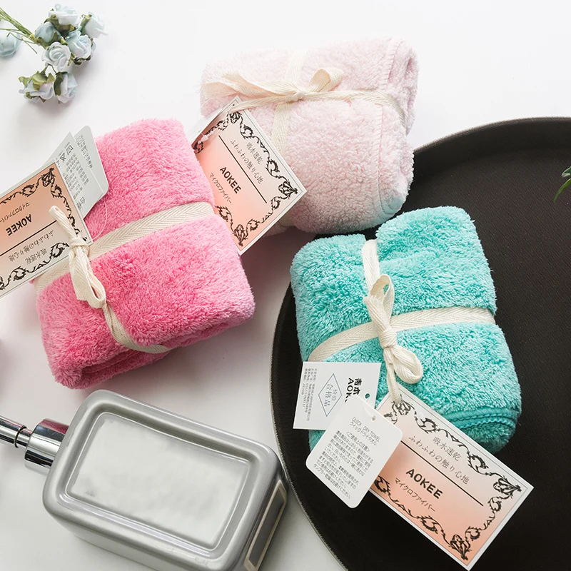 Sale Solid Colour Thin and Light Bath Towel Absorbent Coral Fleece Children Cute Skin-Friendly Washing Face Soft Towel
Sale Solid Colour Thin and Light Bath Towel Absorbent Coral Fleece Children Cute Skin-Friendly Washing Face Soft Towel