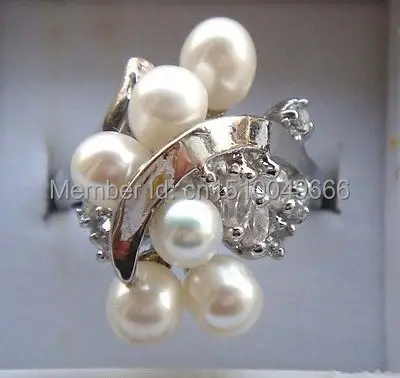 FREE SHIPPING >>>3 color! lady's charm cultured white/pink/black fresh water pearl CZ ring 7-9#
FREE SHIPPING >>>3 color! lady's charm cultured white/pink/black fresh water pearl CZ ring 7-9#