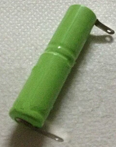 Free shipping 2pcs/lot 2.4V 1/2AAA 400mAh NI-MH rechargeable batteries