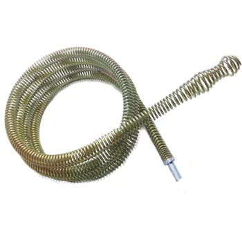 Wholesale 250CM Length Manual Kitchen Toilet Sewer Pipe Dredger Cleaner Compression Spring Dredge Device Extension Springs
Wholesale 250CM Length Manual Kitchen Toilet Sewer Pipe Dredger Cleaner Compression Spring Dredge Device Extension Springs