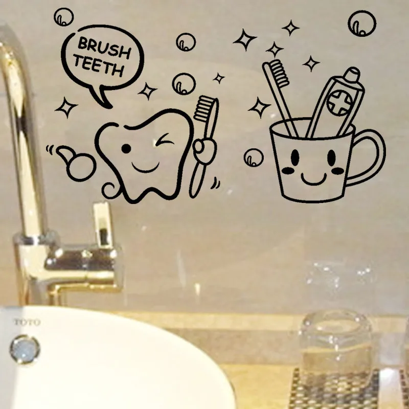 modern free shipping cost price Brush Teeth cute home decor wall stickers kids bathroom laundry room waterproof sticker home art
modern free shipping cost price Brush Teeth cute home decor wall stickers kids bathroom laundry room waterproof sticker home art