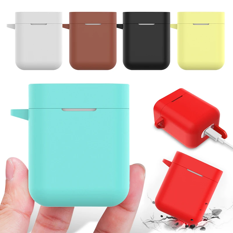2019 New Soft Silicone Earphone Case For Xiaomi Airdots Pro Air Wireless Headset Case For Xiaomi Air TWS Headset Accessories Bag
2019 New Soft Silicone Earphone Case For Xiaomi Airdots Pro Air Wireless Headset Case For Xiaomi Air TWS Headset Accessories Bag