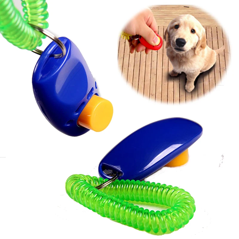 Portable Pet Training Clicker Dog Cat Bird Horse Click Obedience Trainer Aid with Wrist Strap
Portable Pet Training Clicker Dog Cat Bird Horse Click Obedience Trainer Aid with Wrist Strap
